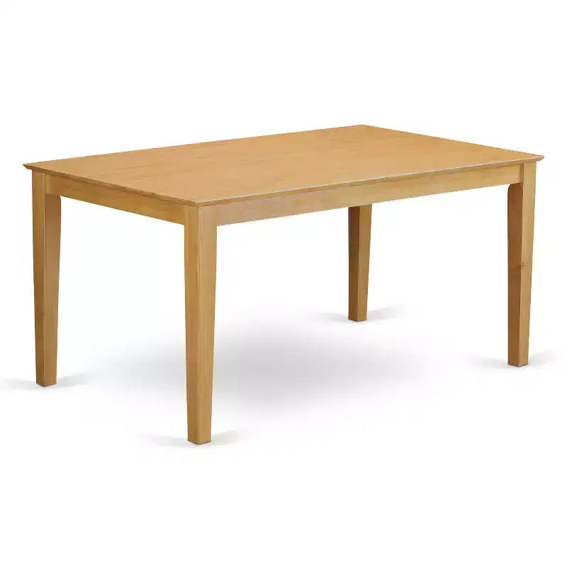 Ensemble Table De Cuisine Et Chaises De Salle À Manger En Bois Dur Asiatique, Fini Chêne