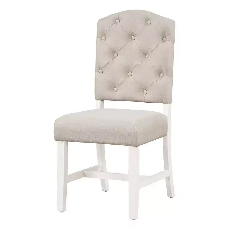 Ensemble de salle à manger extensible pour 4 personnes, table ronde en bois avec 4 chaises rembourrées pour la cuisine