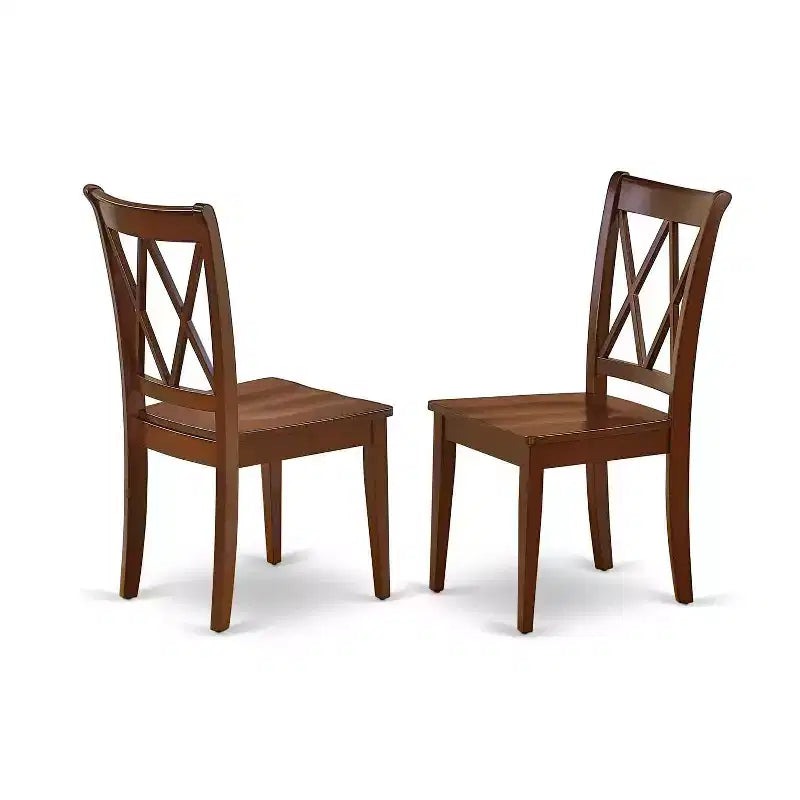 Ensemble de salle à manger 5 pièces - Table rectangulaire et 4 chaises - Style ferme moderne