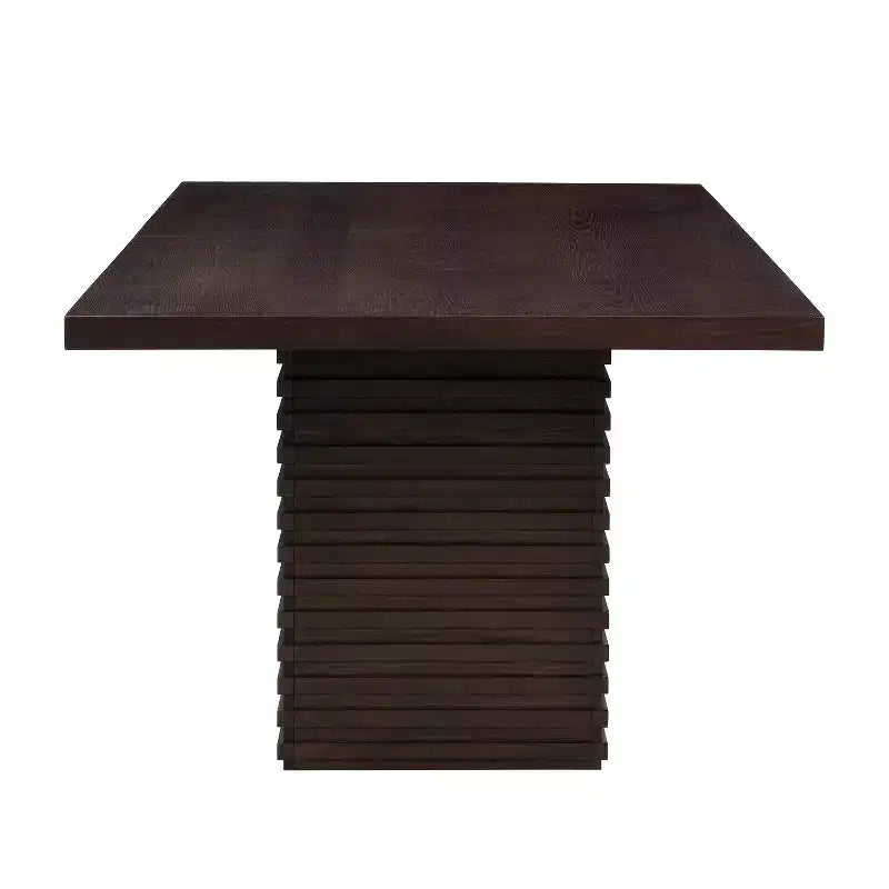 Ensemble de salle à manger moderne 7 pièces Christopher Knight Home Wichai en bois et métal avec chaises rembourrées