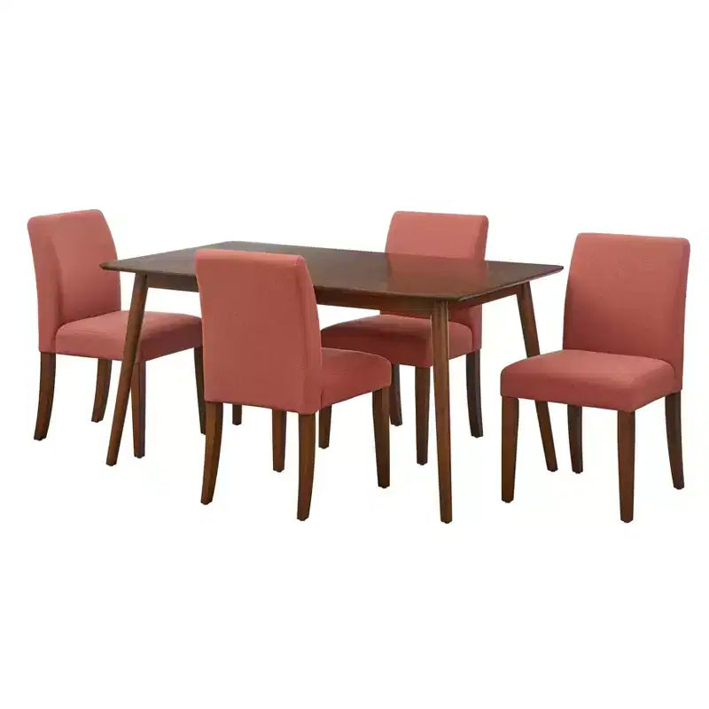 Ensemble de salle à manger rectangulaire 5 pièces Estelle - Buylateral