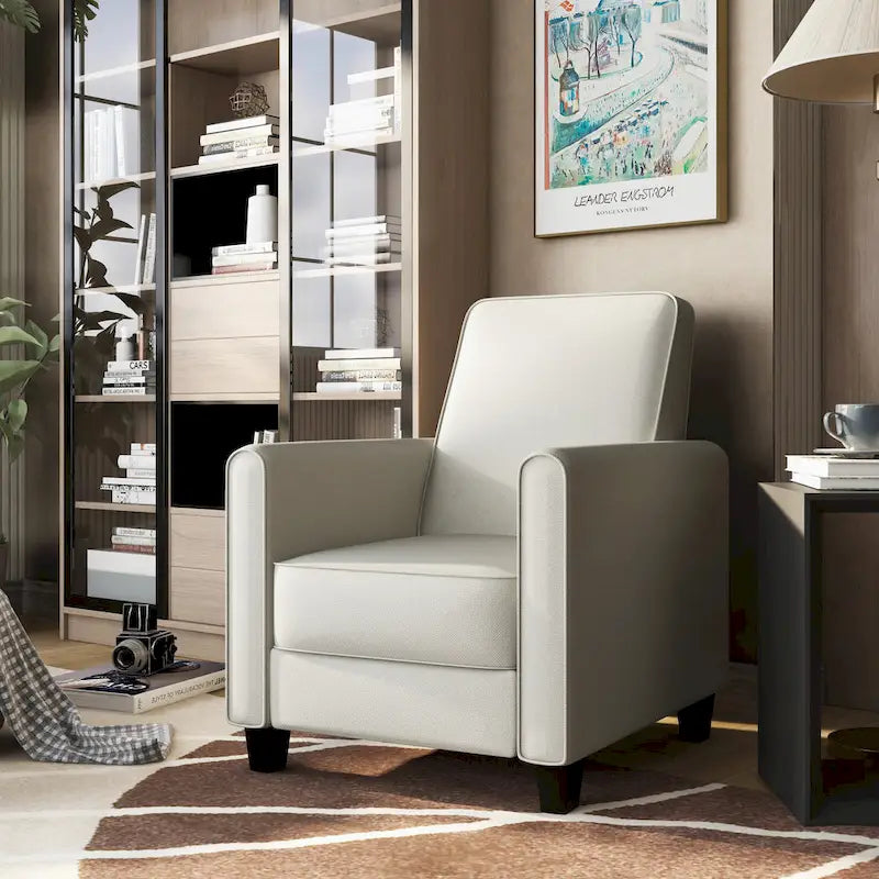 Haynes Traditional Fabric Welted Padded Recliner Chair