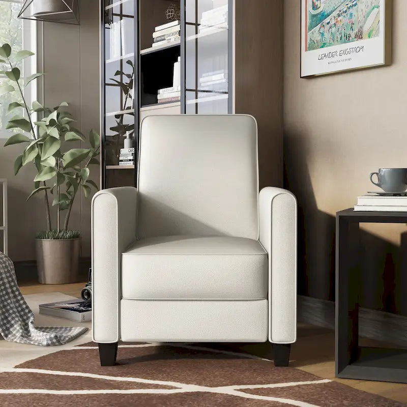 Haynes Traditional Fabric Welted Padded Recliner Chair