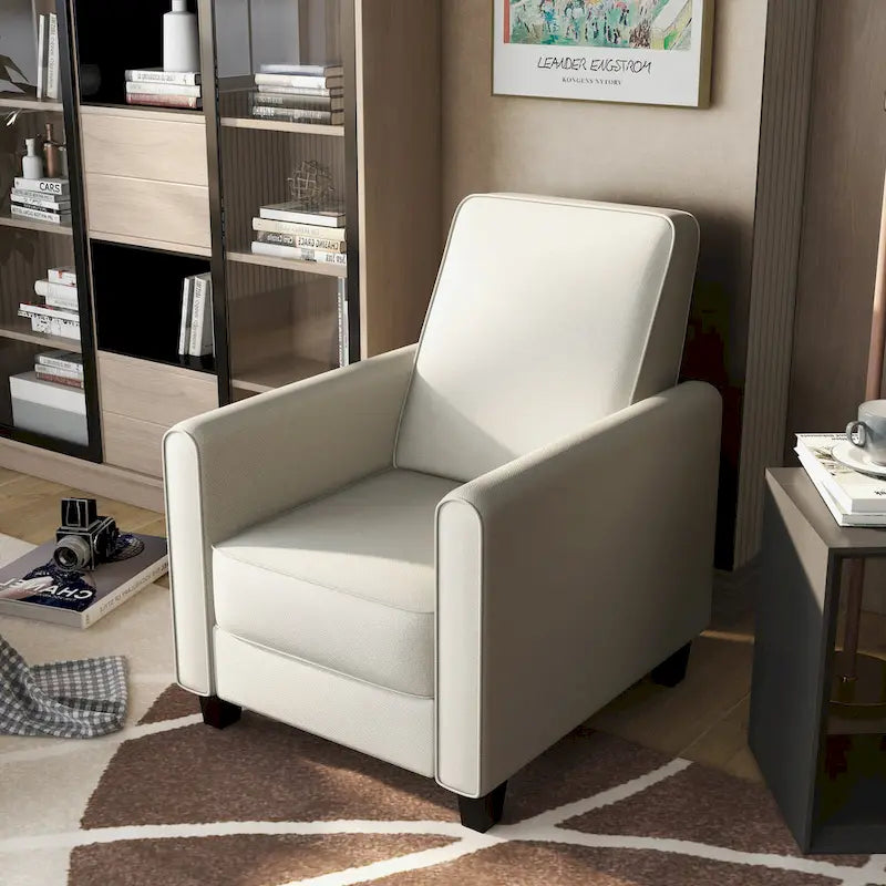 Haynes Traditional Fabric Welted Padded Recliner Chair