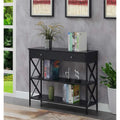 Tucson 1 Drawer Console Table with Shelves