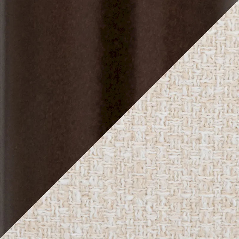 Vika Upholstered Dining Chair with Copper Metal Legs