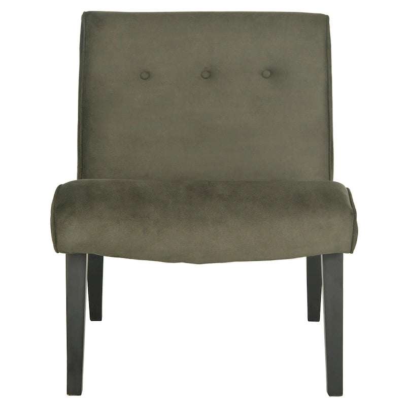 Sibille Mid-Century Forest Green Chair - 25.2 x 29.9 x 30.7 - 25Wx30Dx31H