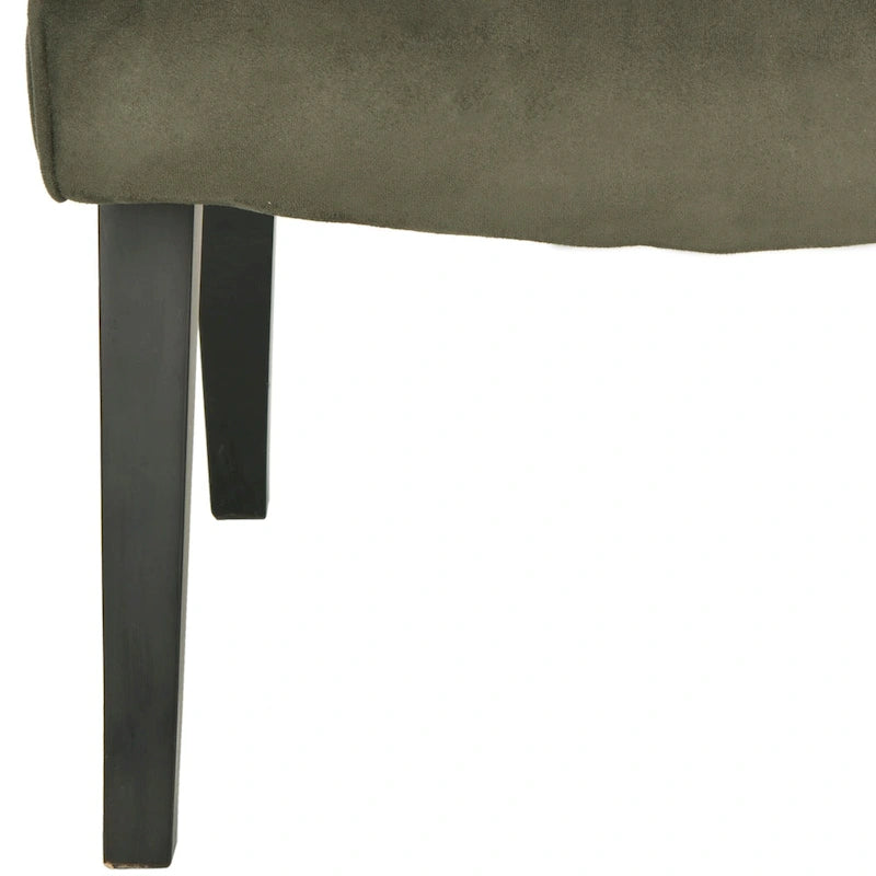 Sibille Mid-Century Forest Green Chair - 25.2 x 29.9 x 30.7 - 25Wx30Dx31H