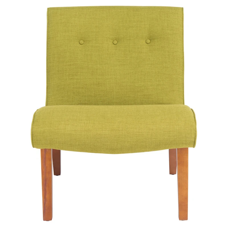 Sibille Mid-Century Forest Green Chair - 25.2 x 29.9 x 30.7 - 25Wx30Dx31H
