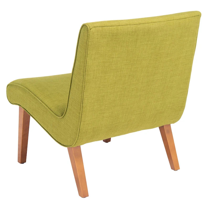 Sibille Mid-Century Forest Green Chair - 25.2 x 29.9 x 30.7 - 25Wx30Dx31H