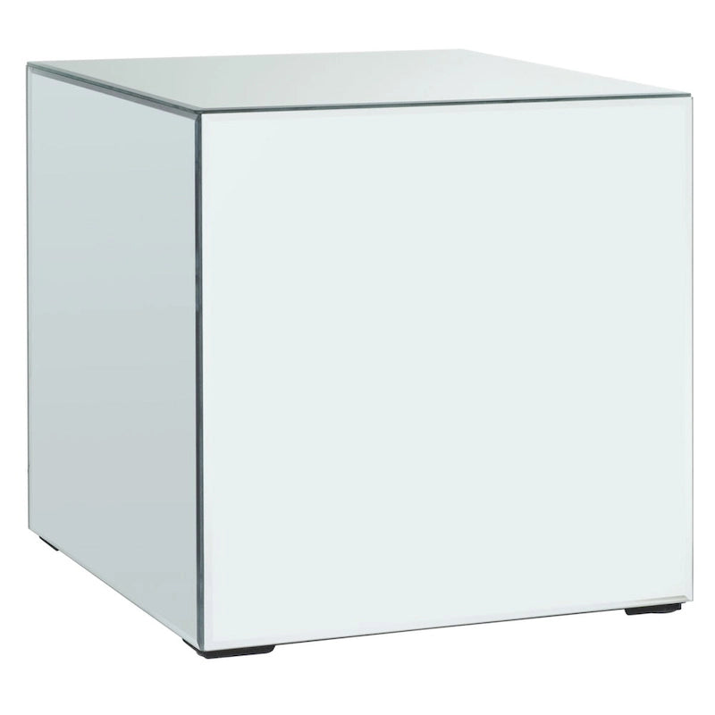 Table d'appoint avec miroirs - 16 L x 16 P x 16 H - 16Lx16Px16H