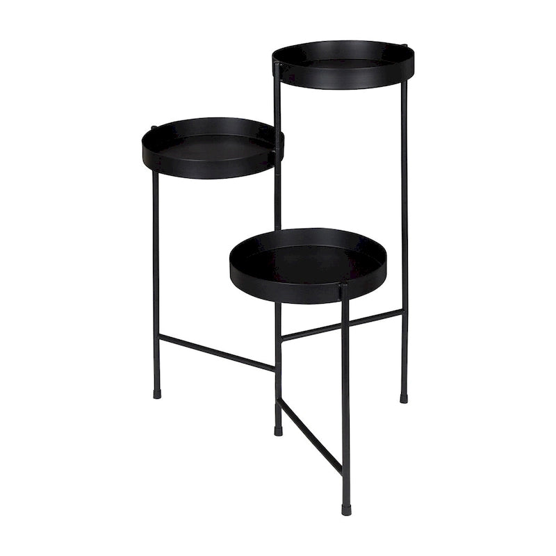Support à plantes moderne à 3 niveaux Metal – 16x21x30