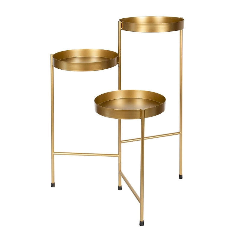 Support à plantes moderne à 3 niveaux Metal – 16x21x30