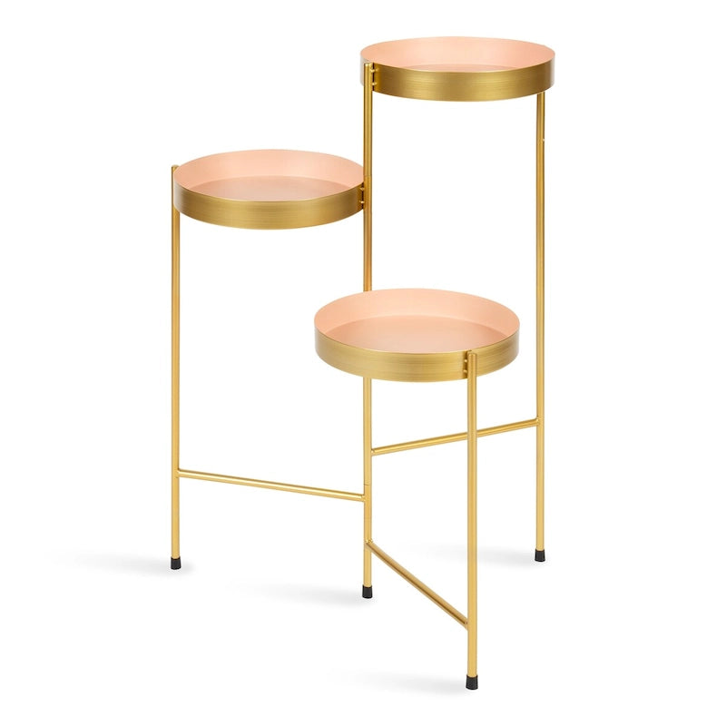 Support à plantes moderne à 3 niveaux Metal – 16x21x30