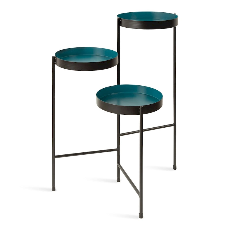 Support à plantes moderne à 3 niveaux Metal – 16x21x30