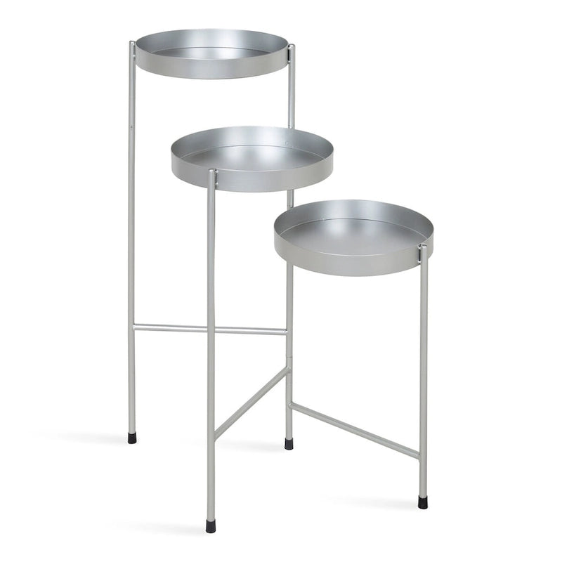 Support à plantes moderne à 3 niveaux Metal – 16x21x30