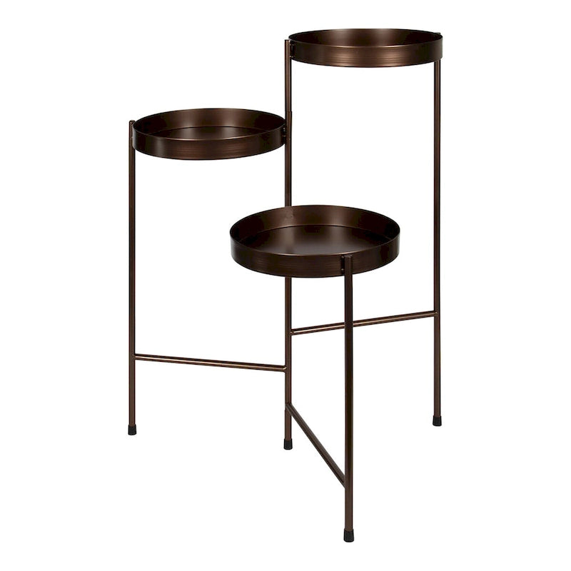 Support à plantes moderne à 3 niveaux Metal – 16x21x30